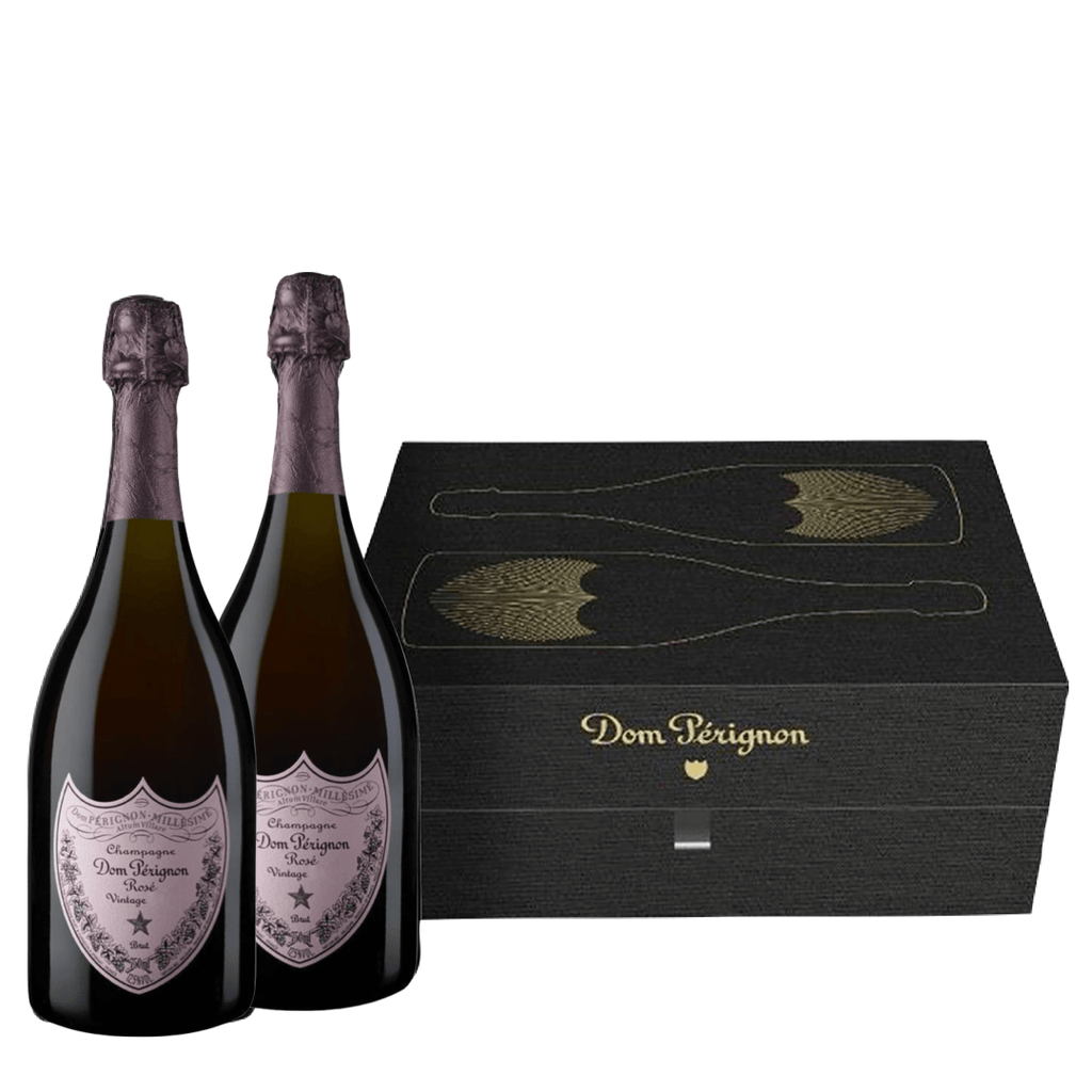 2er limit. Duo Box / Dom Pérignon Vintage 2006 Rosé Champagner 2x 0,75l - weinwerk.vin